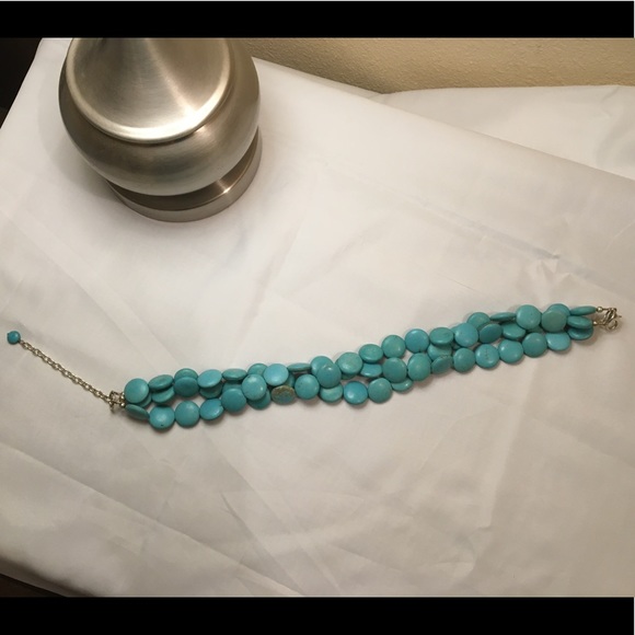 Turquoise Necklace—Three Strand - Picture 6 of 11